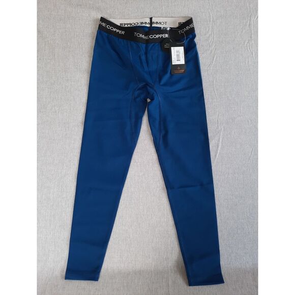 Tommie Copper Men Youth Medium Active‎ Stretch Waistband Ankle Core Tights Pants - Picture 1 of 8